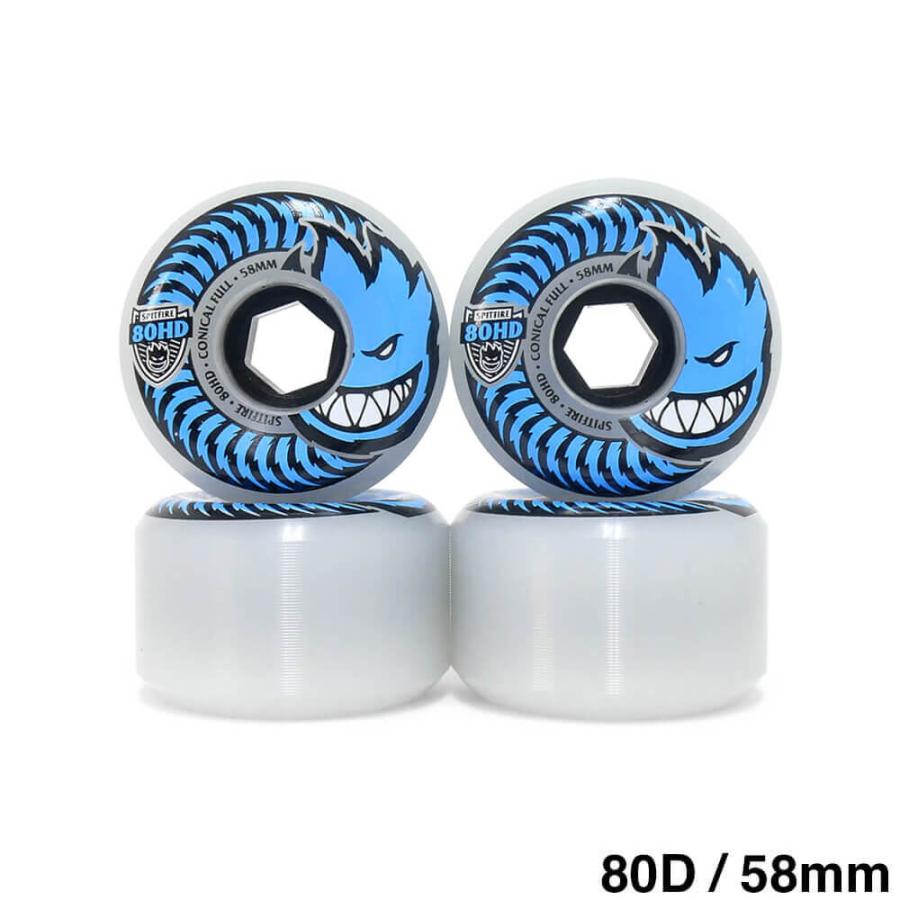 SPITFIRE WHEELS 80HD CONICAL FULL ソフトウィール 58mm スケート