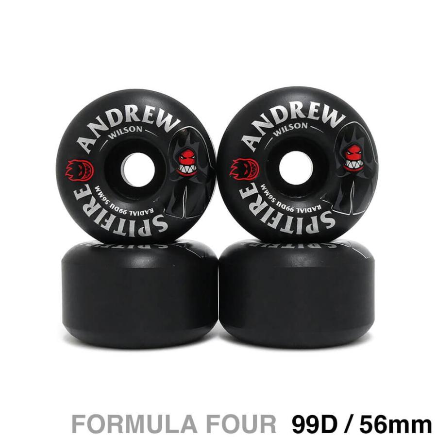 スケートボード Spitfire Formula Four 99Duro 56mm SPITFIRE WHEEL スピットファイヤー ウィール FORMULA FOUR (F4