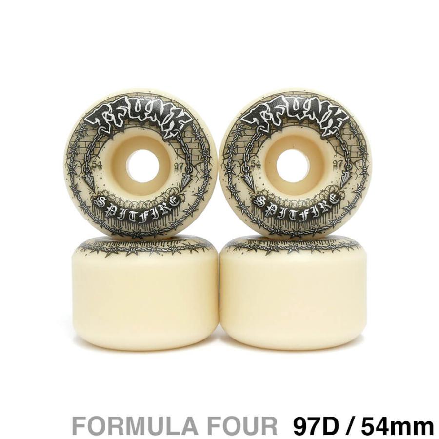 スケートボード SPITFIRE WHEEL F4 97 Radial Full 54mm SPITFIRE WHEEL スピットファイヤー ウィール FORMULA FOUR（F4）97D