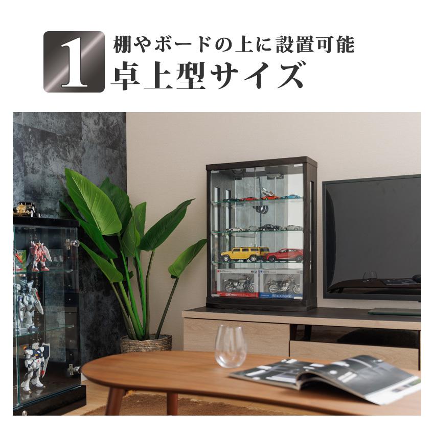 With Plan（ウィズプラン） 卓上 コレクションケース 50cm