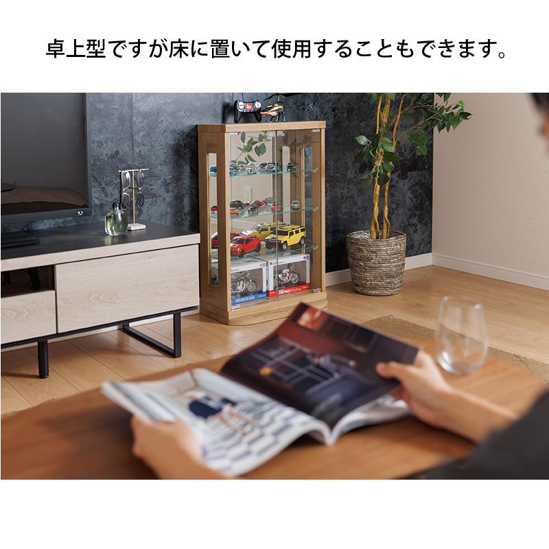 With Plan（ウィズプラン） 卓上 コレクションケース 50cm