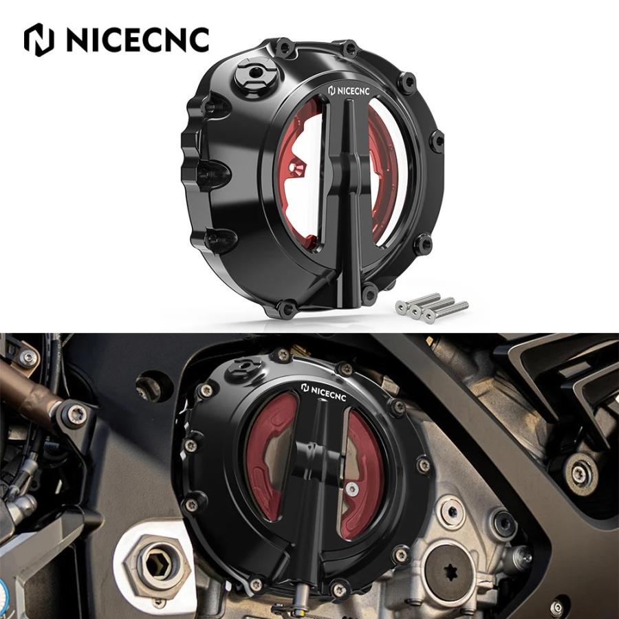 互換品】 オートバイ エンジンクリアメッシュクラッチカバー BMW