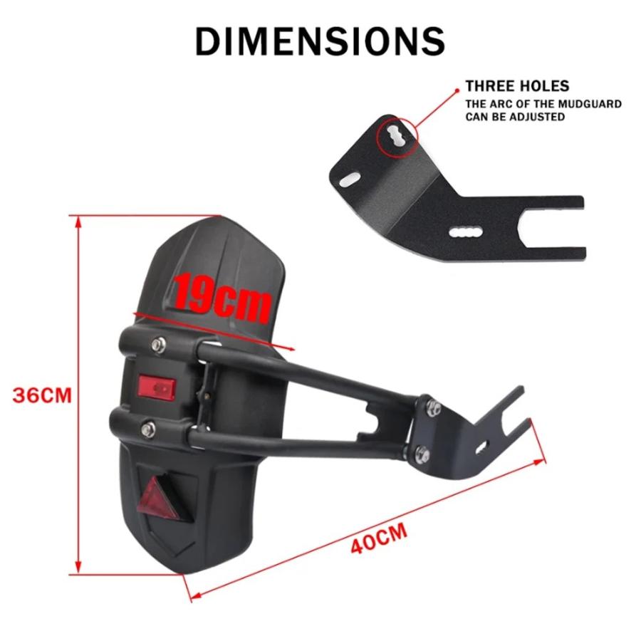 オートバイ リアマッドガード スズキ GSX-8S GSX-8R 2023-2024