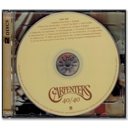Carpenters 40/40 カーペンターズ ベスト盤【輸入盤】(CD