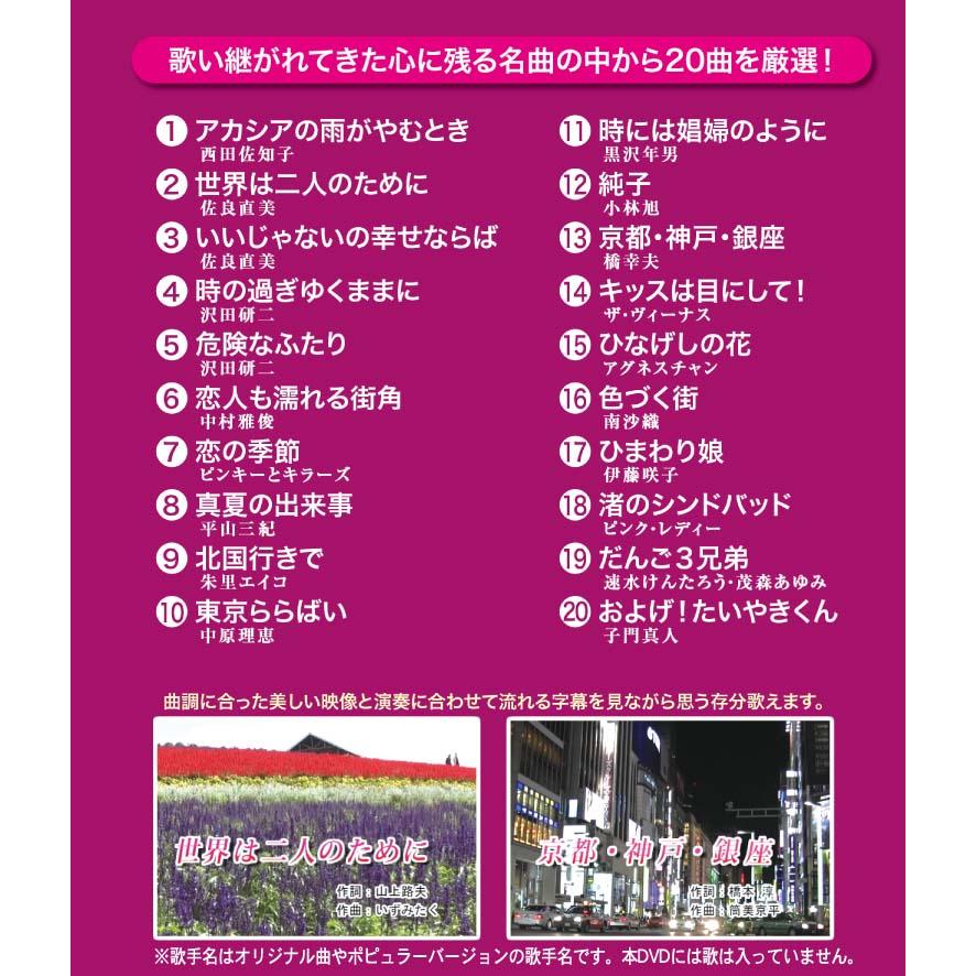 新品 DVD カラオケ全集22 BEST HIT SELECTION 想い出のヒット歌謡 (DVD