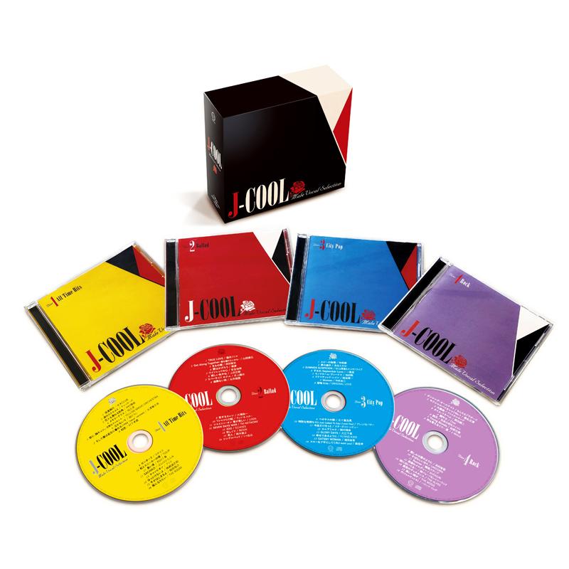 J-COOL 男性ヴォーカル・セレクション CD4枚組 全64曲 DQCL-3509-12｜csc-online-store｜02