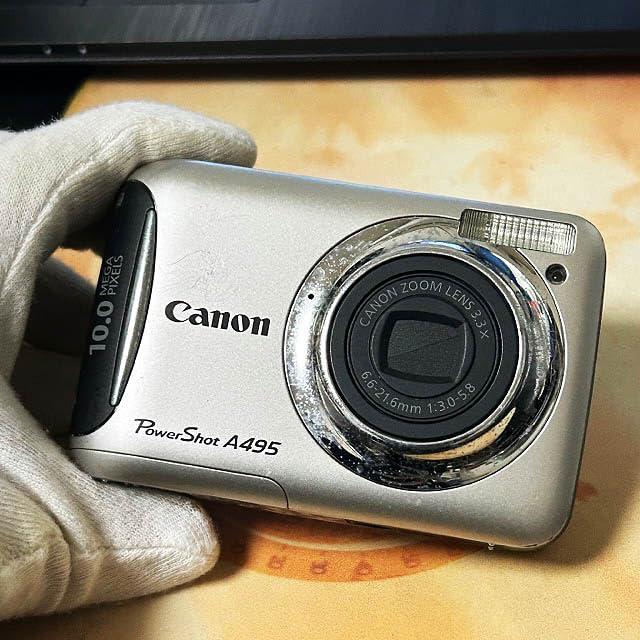 PowerShot A495 シルバー Canon