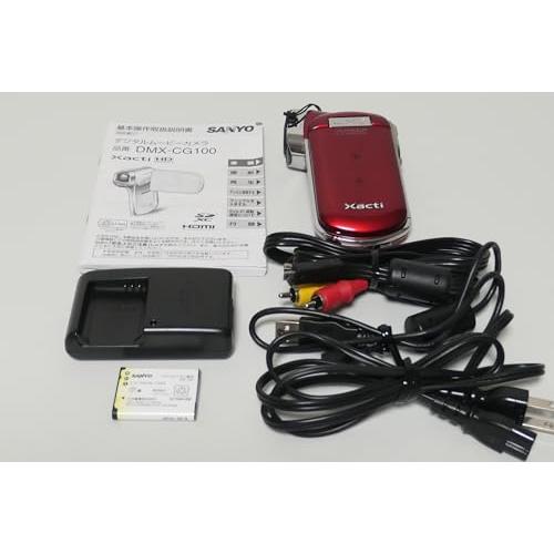 サンヨー　SANYO　ビデオカメラ レッド　Xacti DMX-CG9(R) サンヨー SANYO ビデオカメラ レッド Xacti DMX-CG9(R) Amazon