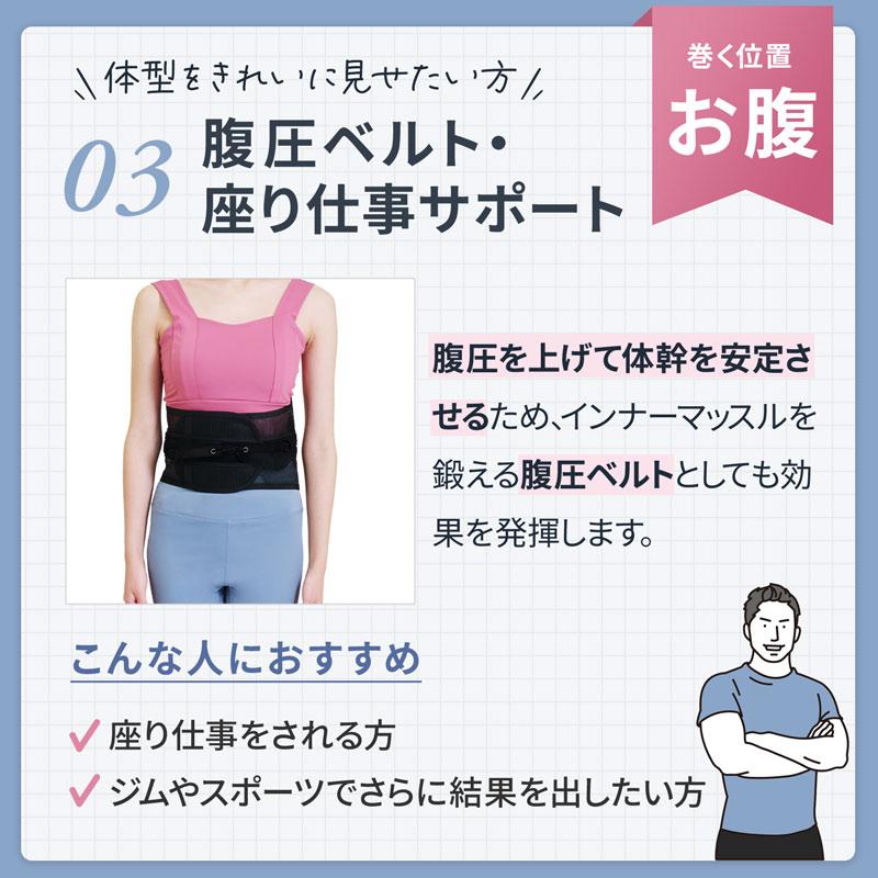 腰痛ベルト 腰 サポーター メンズゴルフベルト 姿勢矯正 反り腰 猫背 薄型 軽量 ハルクファクター 腰用サポーター 骨盤矯正 コルセット ぎっくり腰 通気性_8