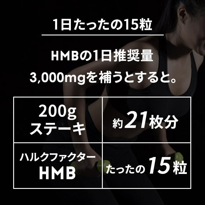 ハルクファクター HMB+クレアチン 450粒 業界最大級151500mg トレーニング サプリメント HMBCa ダイエット タブレット 国内製造|cscjp|07