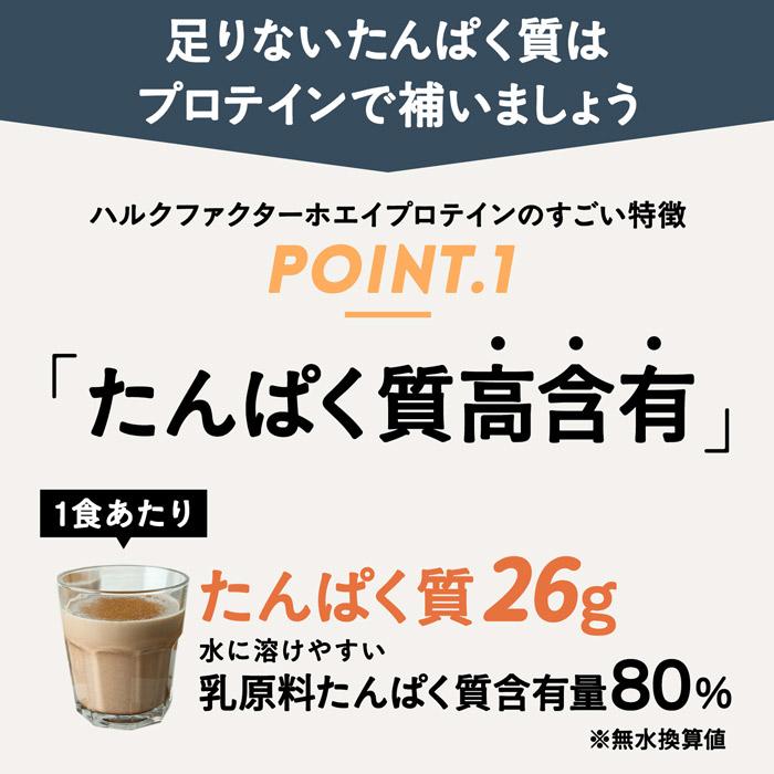 ハルクファクター ホエイプロテイン 国内製造 低脂質 女性 2kg 飲みやすい うまい 甘すぎない 高タンパク質 ビタミン11種｜cscjp｜29