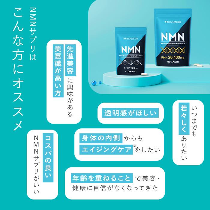 ハルクファクター NMN サプリ 日本製 20400mg 高含有 高純度100％ 136粒 栄養機能食品 マルチビタミン12種 国産 二酸化チタン不使用｜cscjp｜09