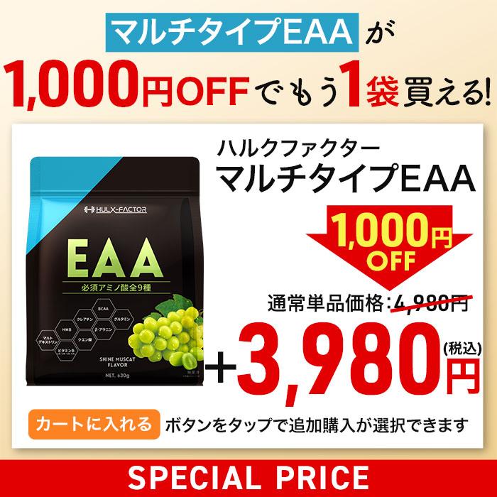 ハルクファクター 全部入り オールインワン 配合 EAA 大容量 630g 必須