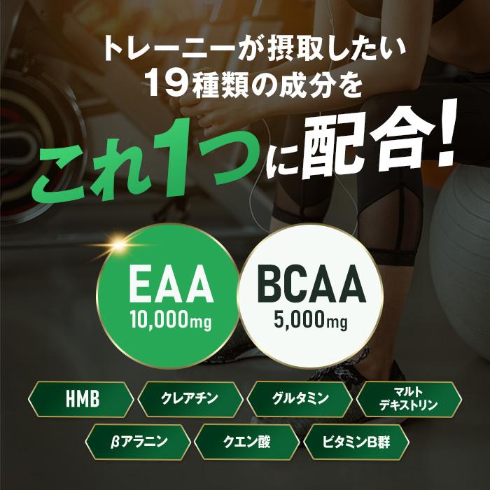 全部入り ハルクファクター オールインワン 配合 EAA 大容量 630g 2袋セット 必須アミノ酸 9種 グルタミン クレアチン HMB BCAA ベータアラニン クエン酸 | ハルクファクター | 06