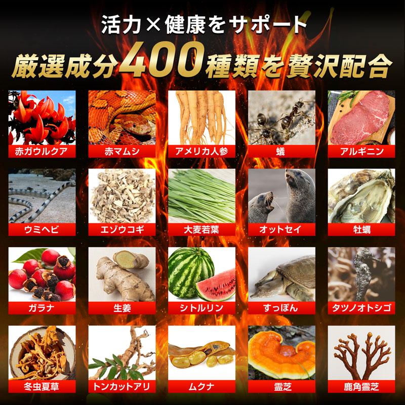 ハルクファクター 20倍濃縮 マカ サプリメント 153,000mg 30日分