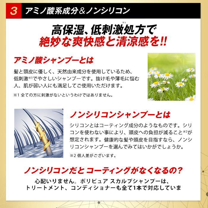 ポリピュア 公式 ポリピュアEX シャンプー サプリセット (薬用