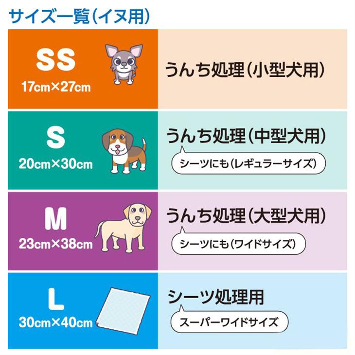 驚異の防臭袋 BOS (ボス) うんちが臭わない袋 BOS ペット用 SSサイズ 200枚入り （袋カラー 水色） ペット トイレ うんち　日本製 | BOS | 06