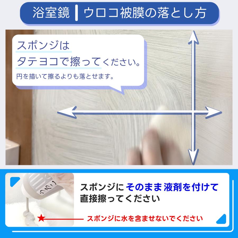 送料無料 うろこが取れる うろこの軟化剤 掃除 ウロコ 洗剤 汚れ落とし コーティング 洗車 水垢 ガラス ウォータースポット | うろこが取れる | 10