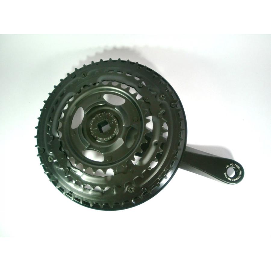 シマノ（SHIMANO） クランクセット FC-TY501 48X38X28T 8/7/6S