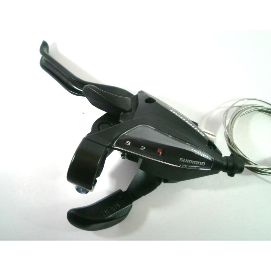 シマノ（SHIMANO） ST-EF500L4/8R4 ブレーキ/シフトレバー 3x8speed 4