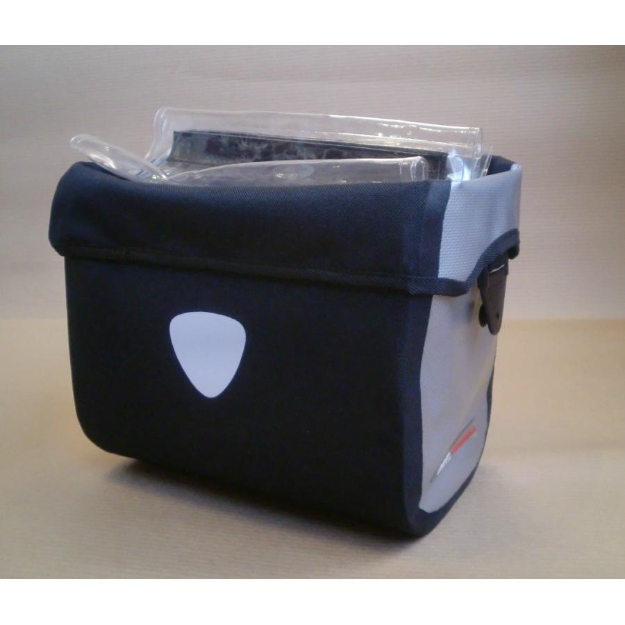 LOTUS 着脱式ハンドルバーバッグ ST-881-P ブラック/シルバー 969 | 