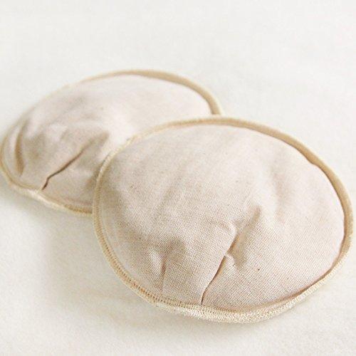 メイド・イン・アース オーガニックコットン 母乳パッド 【1セット2枚入り】茶