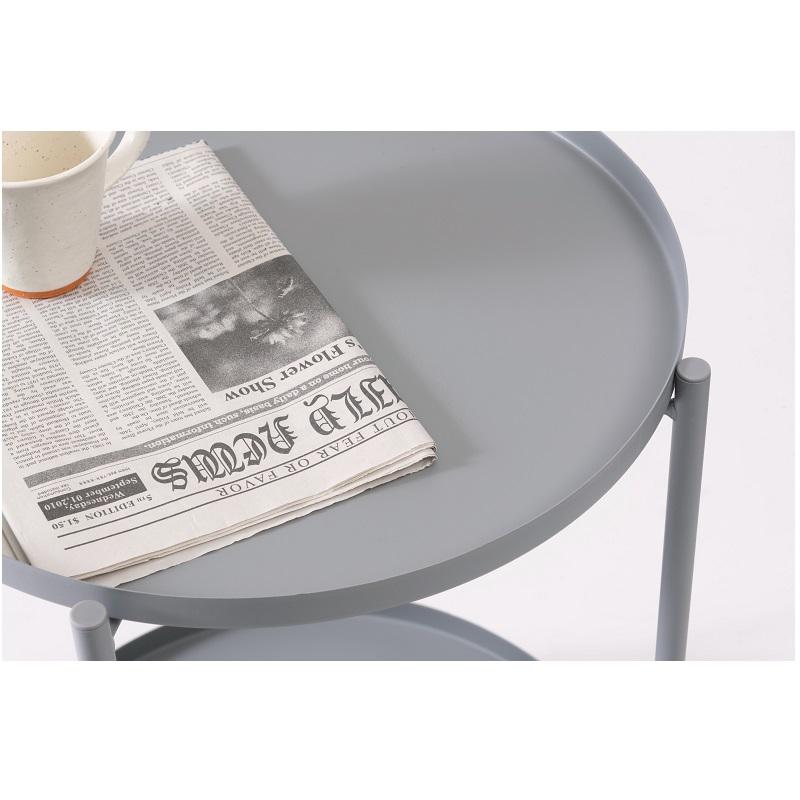 トレーテーブル サイドテーブル キャスター付き 収納 丸 小さい おしゃれ 室内 丸テーブル ミニテーブル |  | 06