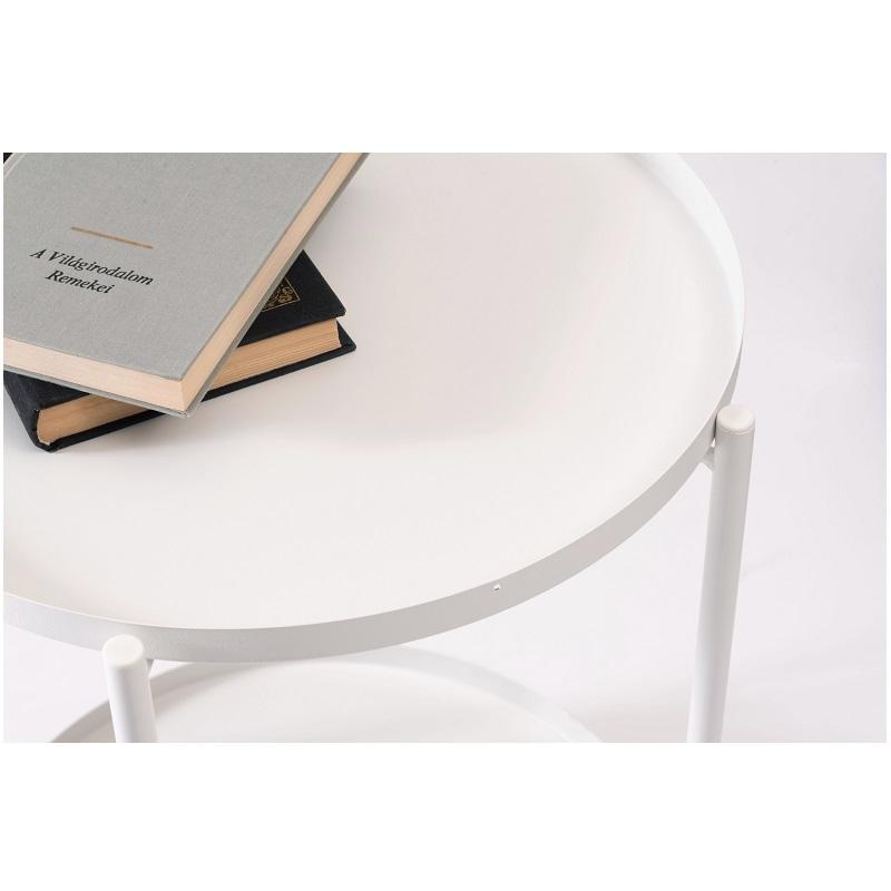 トレーテーブル サイドテーブル キャスター付き 収納 丸 小さい おしゃれ 室内 丸テーブル ミニテーブル |  | 07