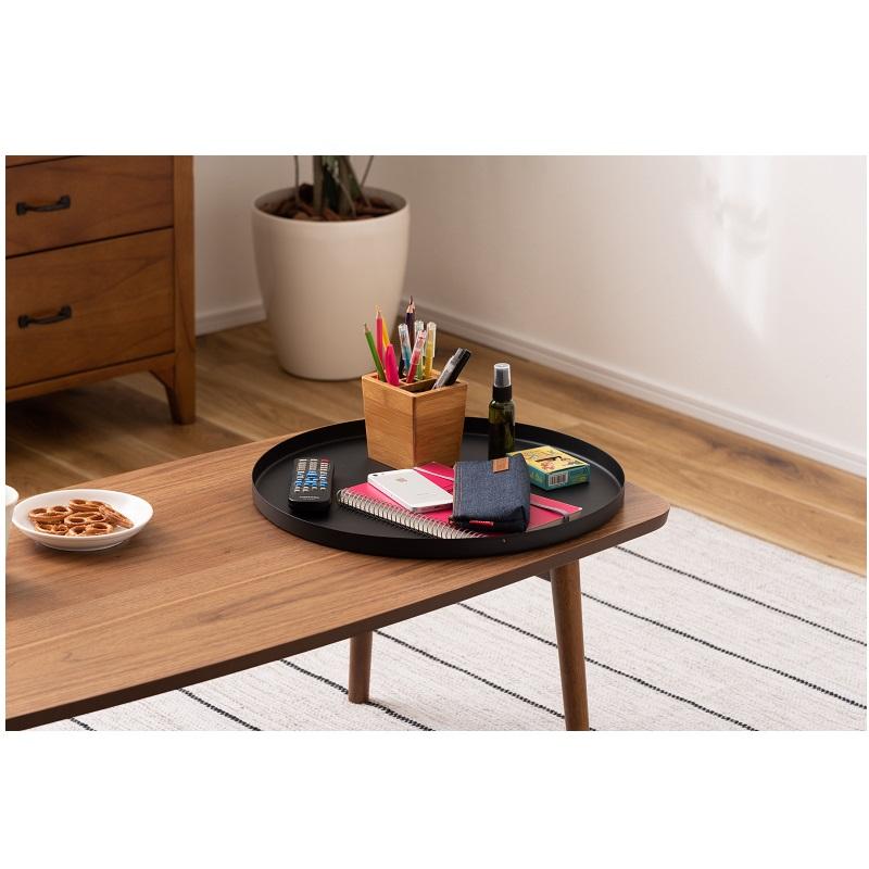 トレーテーブル サイドテーブル キャスター付き 収納 丸 小さい おしゃれ 室内 丸テーブル ミニテーブル |  | 09