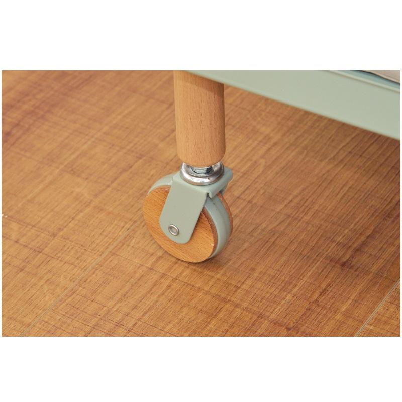 ワゴン 収納 キャスター付き おしゃれ 棚 ラック ワゴンテーブル キッチンワゴン ワゴンラック 天然木 |  | 10