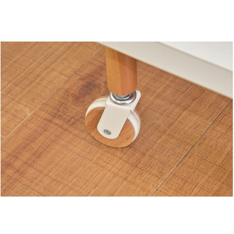 ワゴン 収納 キャスター付き おしゃれ 棚 ラック ワゴンテーブル キッチンワゴン ワゴンラック 天然木 |  | 09