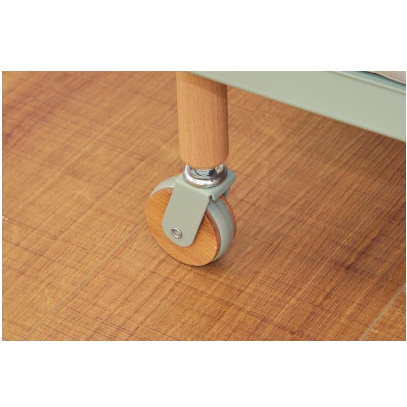 ワゴン 収納 キャスター付き おしゃれ 棚 ラック ワゴンテーブル キッチンワゴン ワゴンラック 天然木 |  | 09