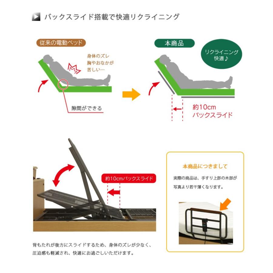 リクライニングベッド 介護ベッド 電動ベッド おすすめ 介護用ベッド 電動リクライニングベッド シングル 高さ調整