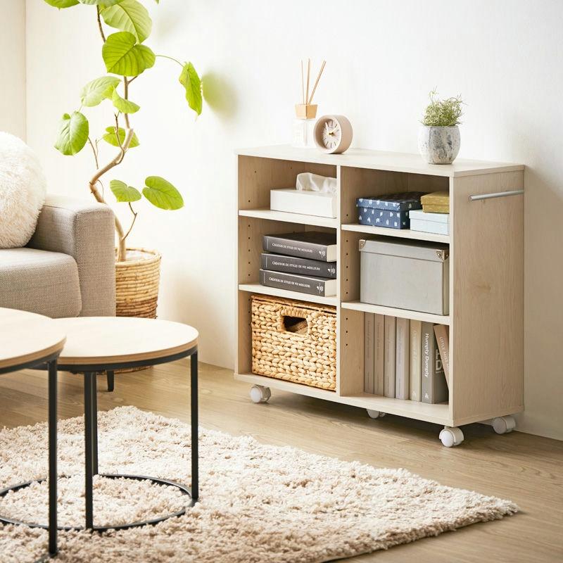 押入れ収納ラック 奥行75cm 選べる幅3サイズ (19/25/38cm) iw-29 クローゼット収納 クローゼット収納 リビング収納 すき間収納 サニタリー収納 北欧 収納 モダン |  | 12