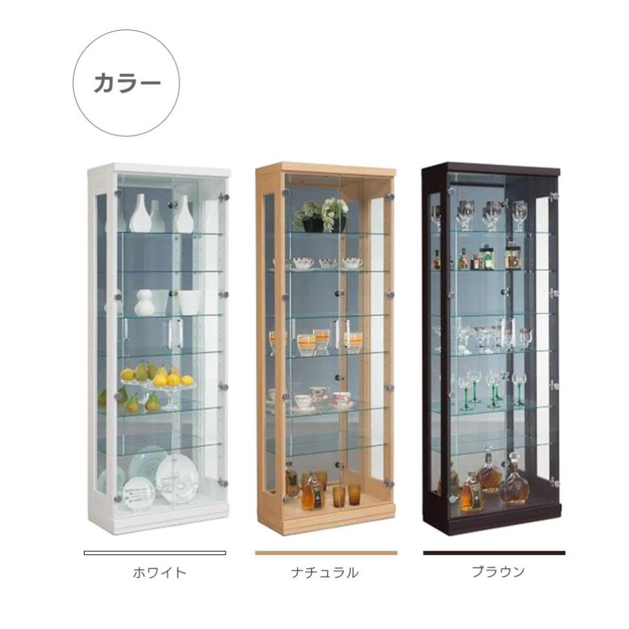 コレクションボード ガラスケース ディスプレイ 幅60cm 高さ180cm