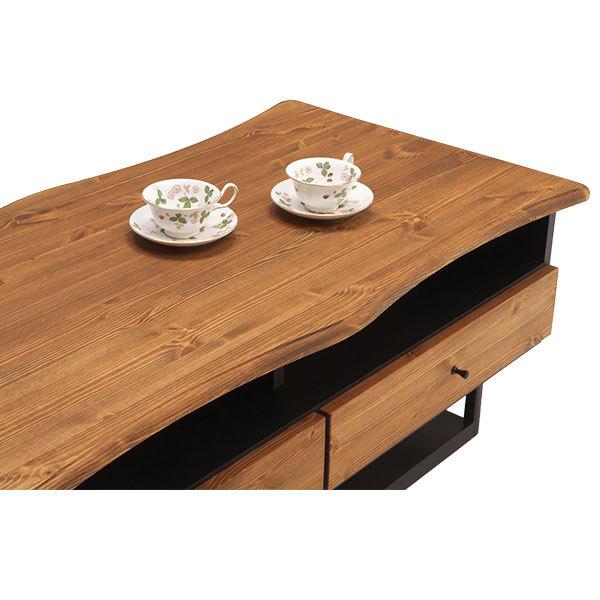 センターテーブル おしゃれ 引き出し 北欧 幅105 リビングテーブル 無垢 おしゃれ 北欧 パイン材 国産 |  | 02