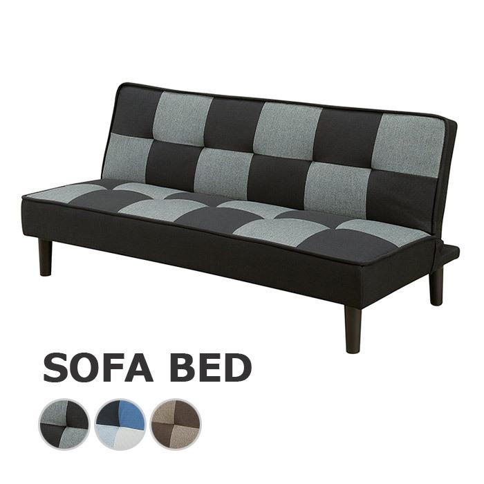 ソファベッド ベッド 布張り ソファー ファブリック おしゃれ Sバネ シンプル フロアソファ | 