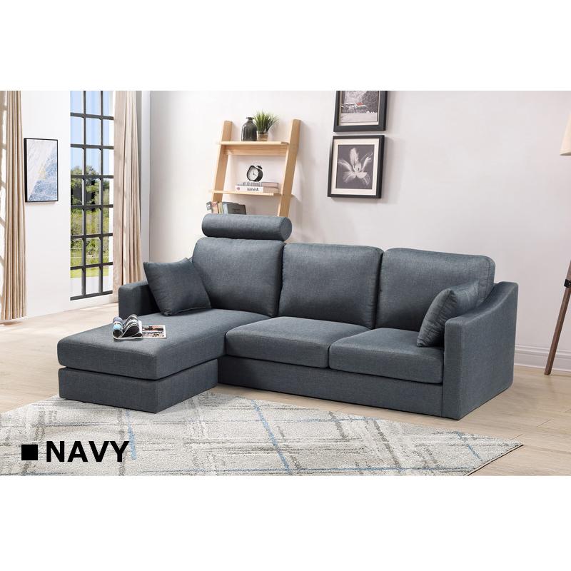 ソファ 3人掛け カウチソファ ファブリック ヘッドレスト付き 肘付き クッション付き 左右入れ替え可 |  | 05