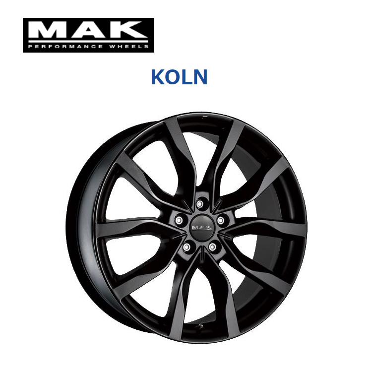 送料無料 阿部商会 MAK KOLN 7.5J-18 +48 5H-114.3 (18インチ) 5H114.3 7.5J+48