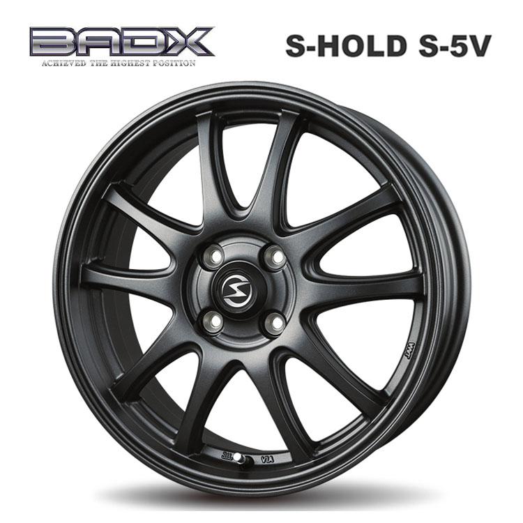 14インチ 4H100 4.5J 4.5J+45 4穴 ホイール 【4本セット 新品】 S-HOLD