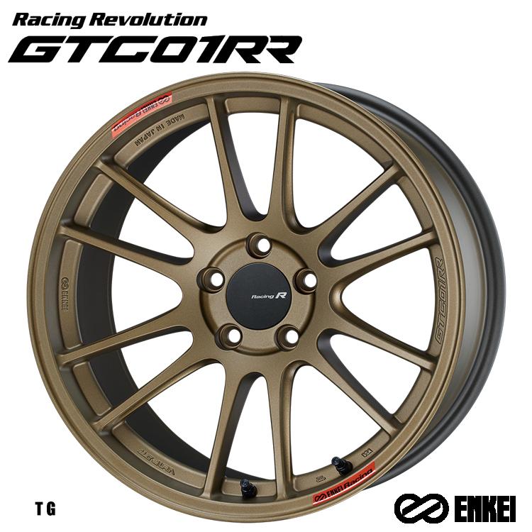 enkei GTC01RR 18インチ9Jインセット40 114.3/5 Enkei Racing GTC01RR 18x9.5 5x114.3 35mm Offset Matte