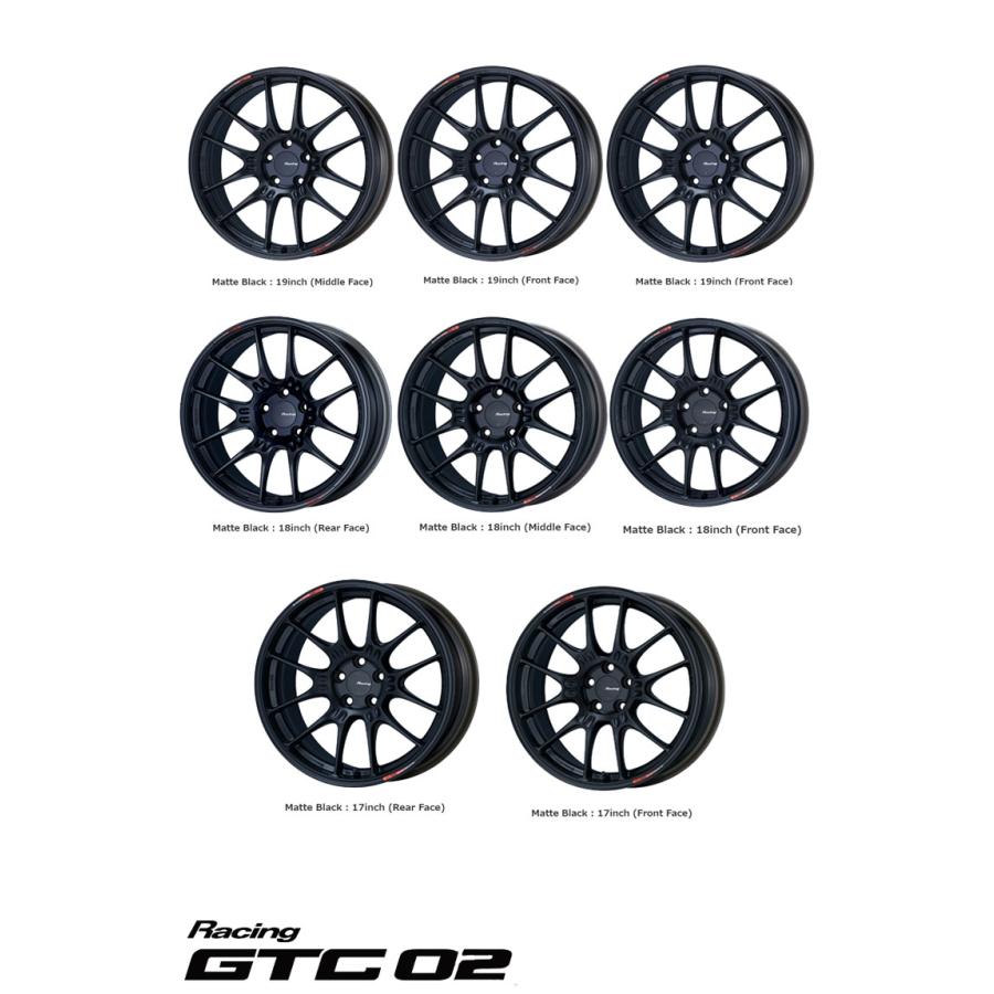 ENKEI（エンケイ） 送料無料 ENKEI Racing GTC 02 8J-18 +45 5H-100