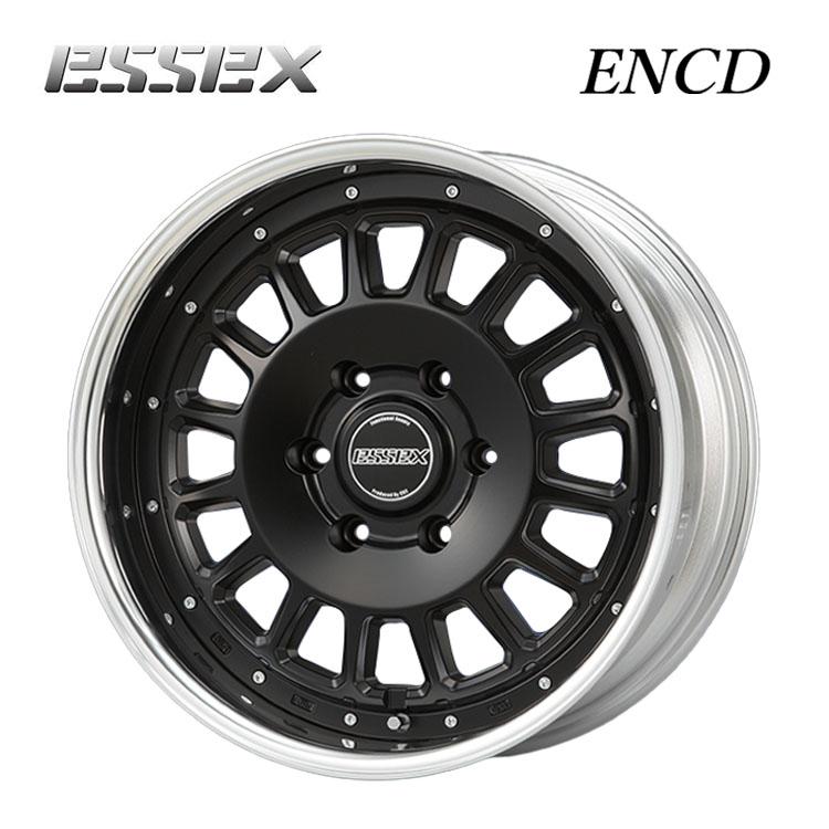 ESSEX（エセックス） 18インチ 6H139.7 9J 9J+25〜50 6穴 ホイール 【2 