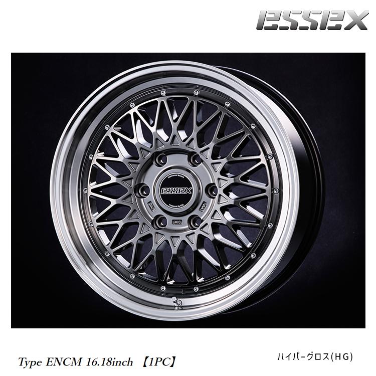 ESSEX（エセックス） 16インチ 6H139.7 6.5J 6.5J+38 6穴 ホイール 【1 