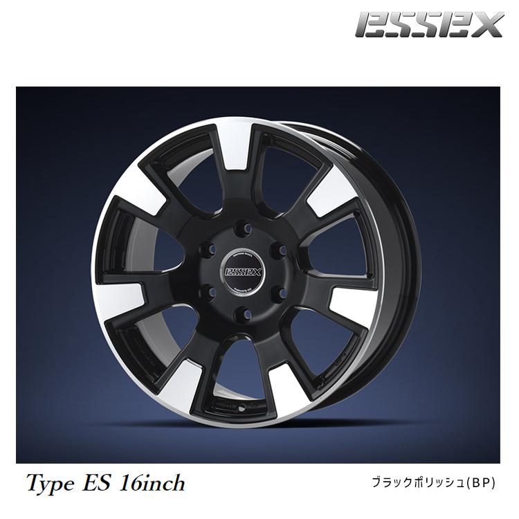 ESSEX（エセックス） 16インチ 6H139.7 7J 7J+43 6穴 ホイール 【1本
