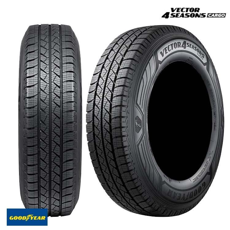 送料無料 グッドイヤー オールシーズン ビジネス GOODYEAR VECTOR 4SEASONS CARGO 155/80R14 88/86 N