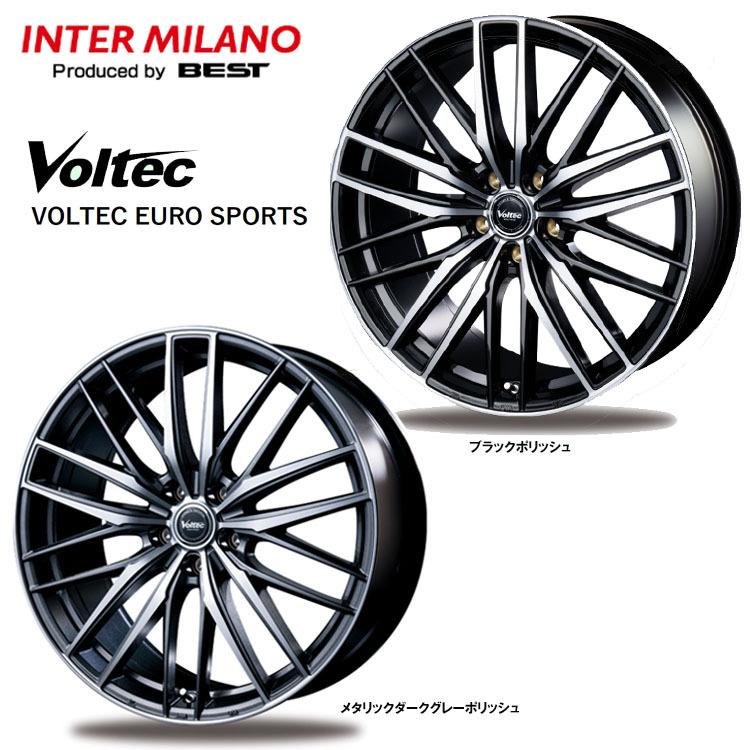 送料無料 インターミラノ VOLTEC EURO SPORTS 8.5J 20 +38 5H 114.3 (20インチ) 5H114.3 8.5J+38【2本セット 新品】 :kim2206160026:カーライフサポートジャパン二号店