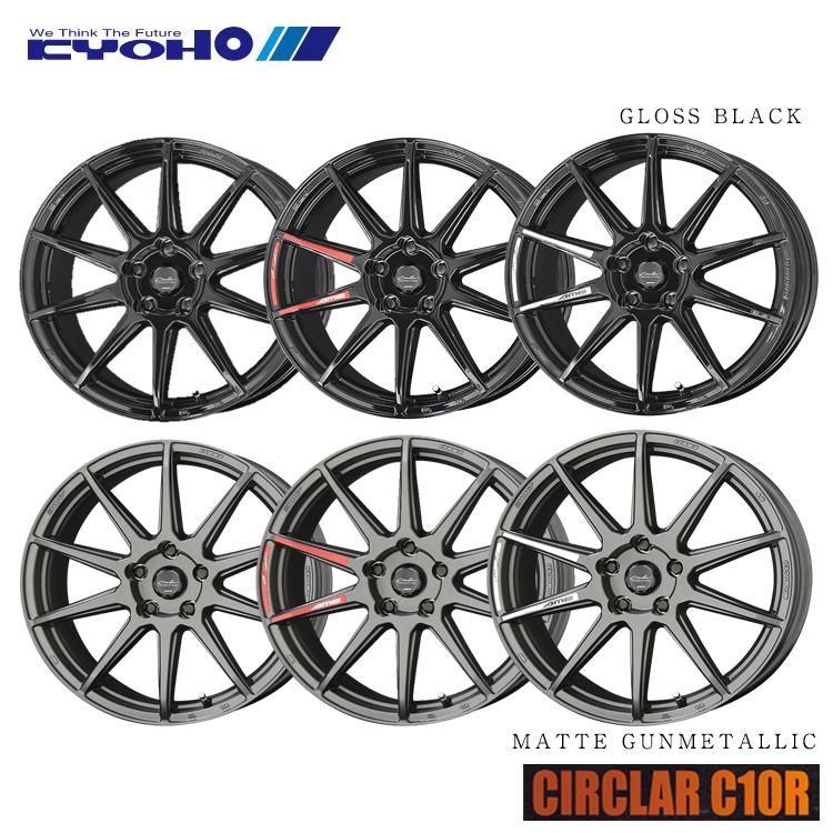 15インチ 4H100 5J 5J+45 4穴 ホイール 【4本セット 新品】  CIRCLAR C10R 送料無料 共豊_2