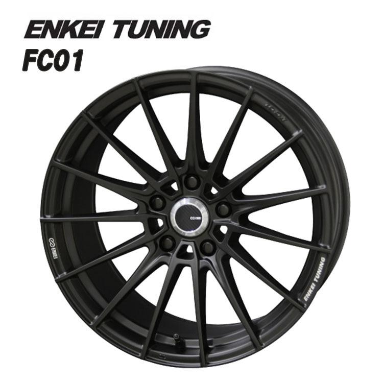 送料無料 共豊 ENKEI TUNING FC01 8.5J-18 +45 5H-100 (18インチ) 5H100 8.5J+45【2本セット 新品】｜csj2