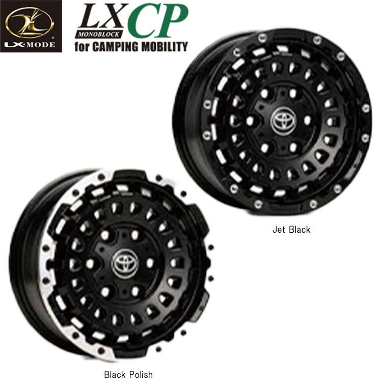 ブランド登録なし - 15in 6H139.7 6J 6J+30 6穴 車輪 【1本単品 新品】 BlackPolish LXCP 貨物輸送無料 エルエックスモード アルミホイール-タイヤ、ホイール